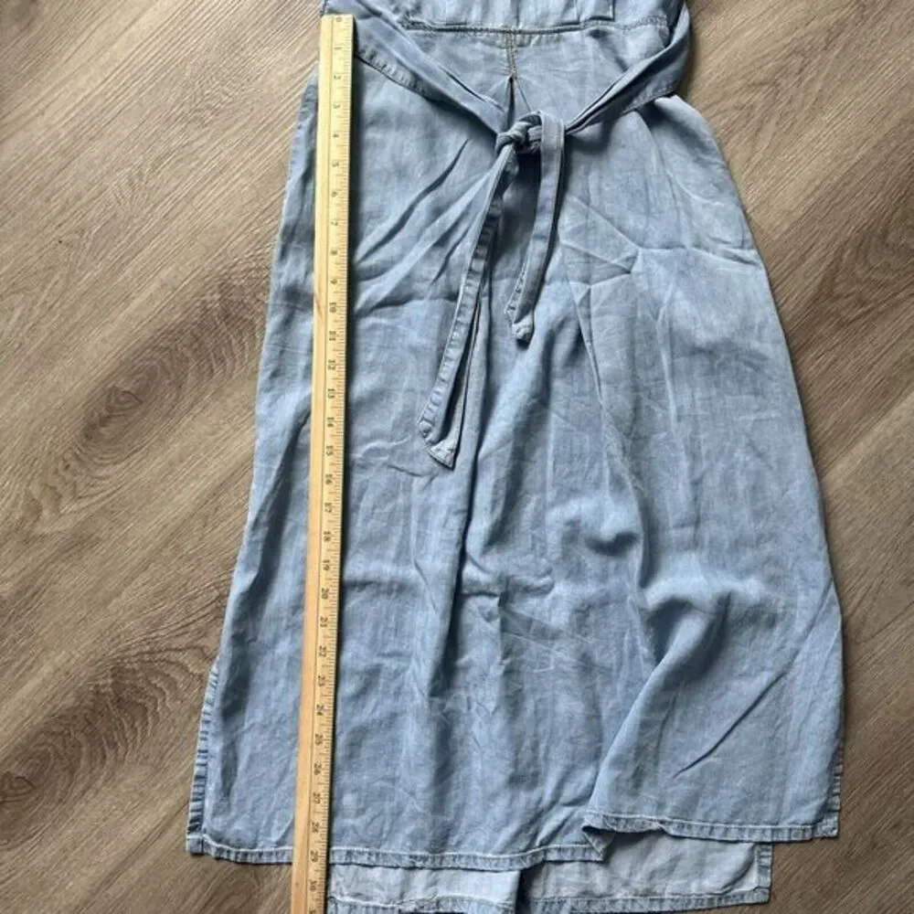 Zara Dress Size Small Poplin jean style‎ lightweight dress summer dress